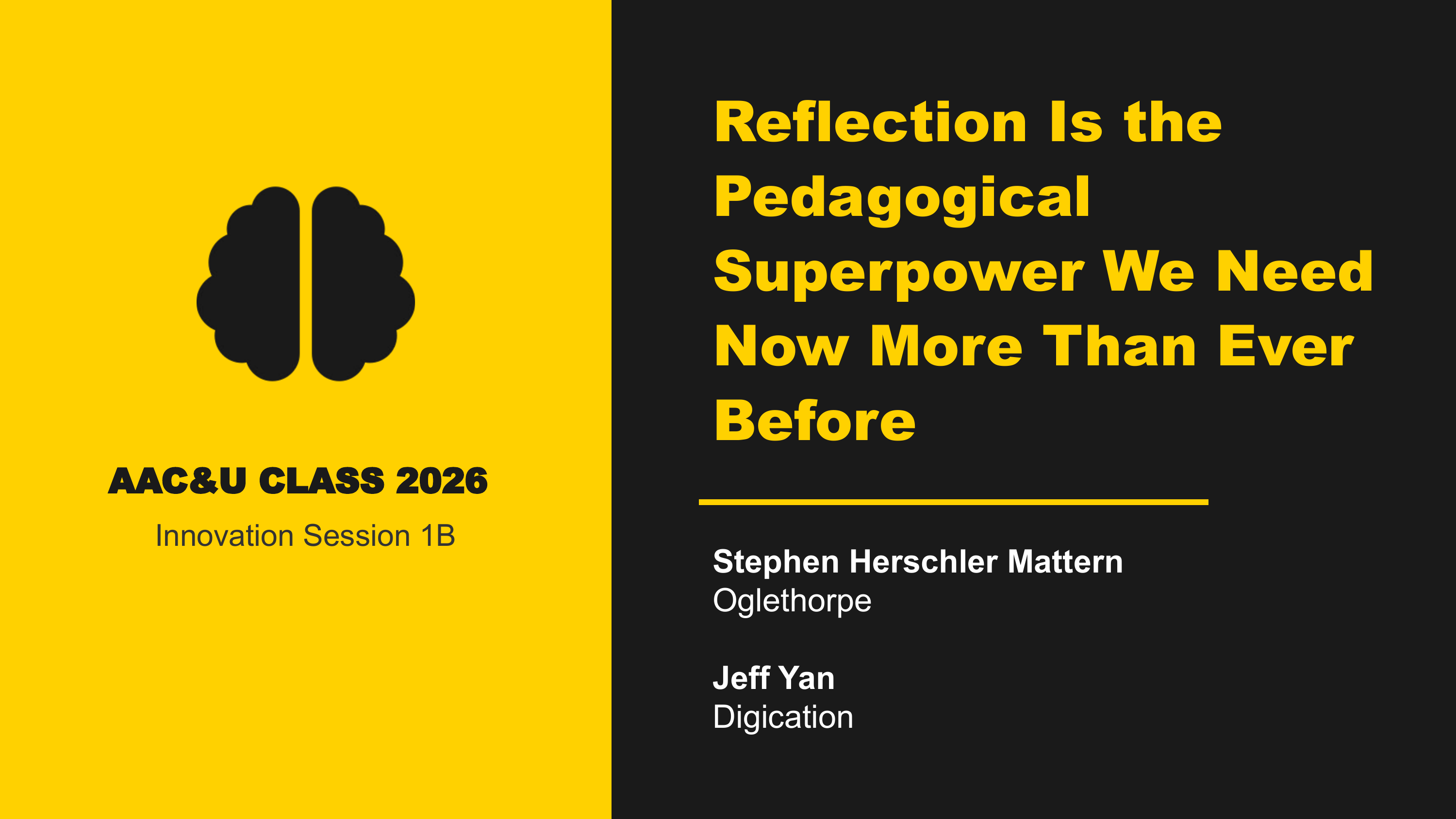 Teaching for Transformation: Reflection Is the Pedagogical Superpower We Need Now More Than Ever Before - Slide 1